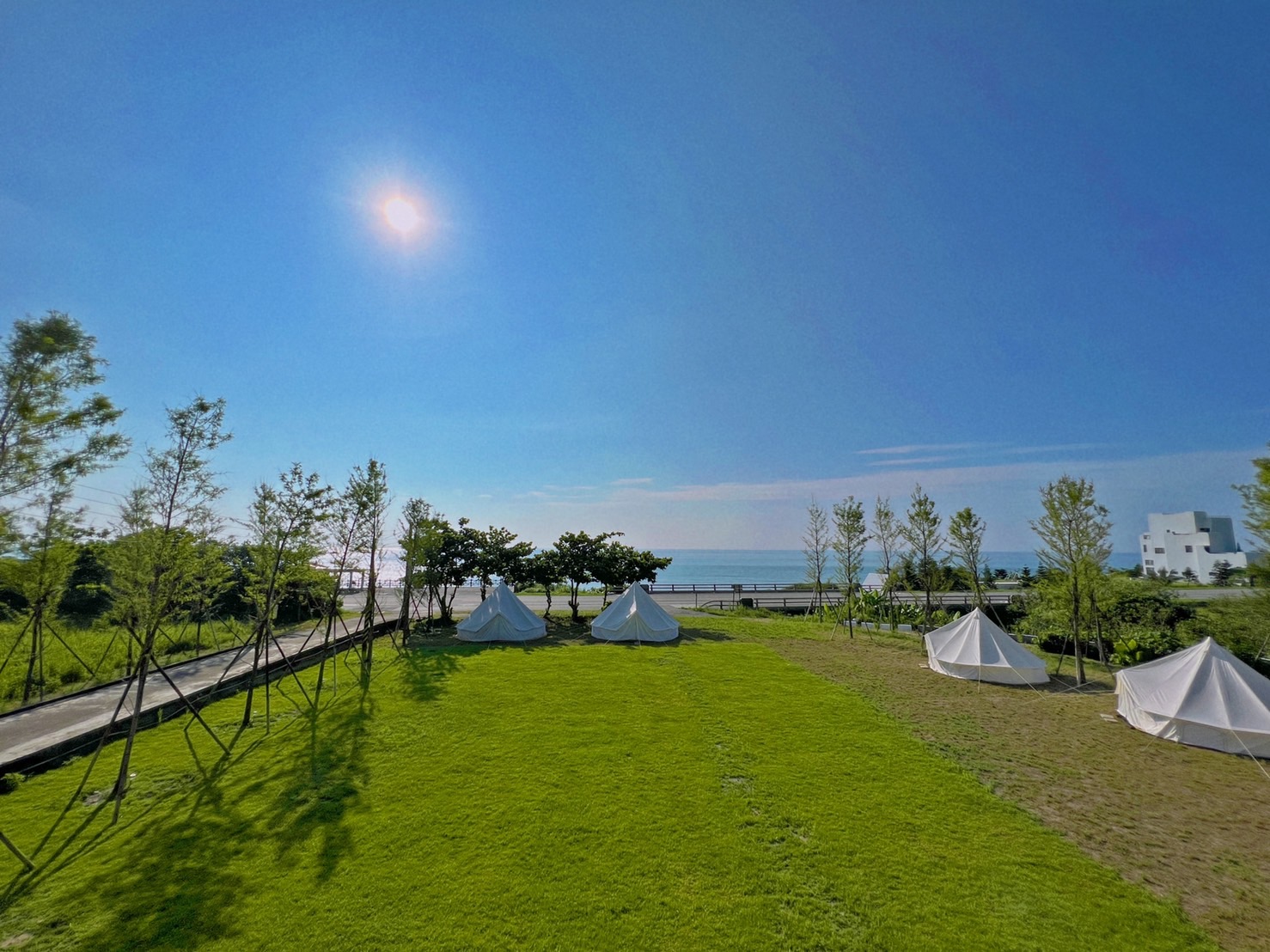 花莲露营｜海放你基地｜免搭帐神殿帐露营体验