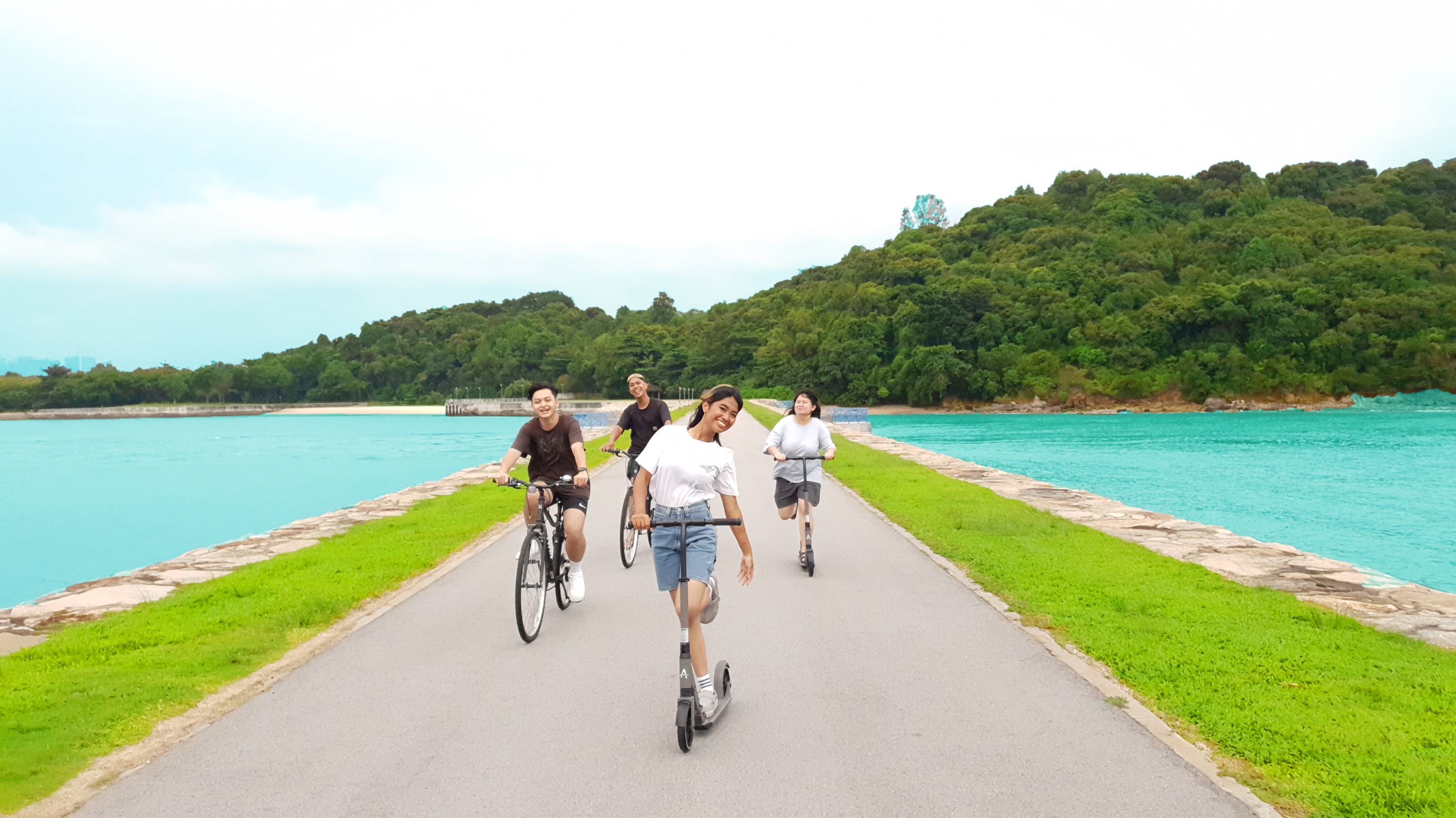 圣约翰岛生态骑行体验游（Gogreen提供）