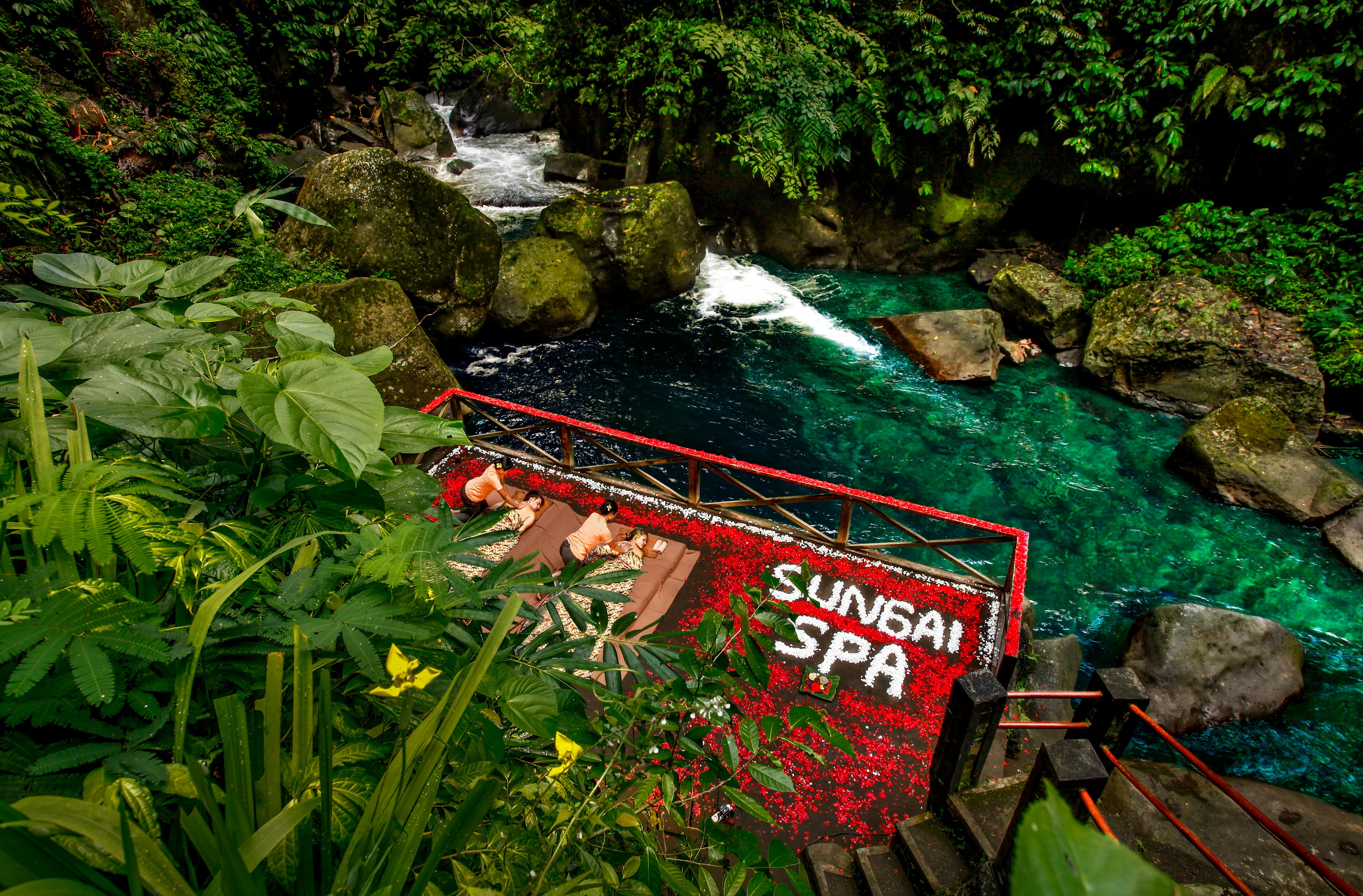 巴厘岛南迪尼丛林水疗度假村Sungai Spa