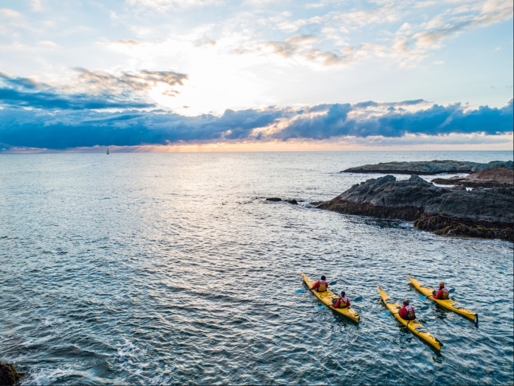 澳洲贝特曼斯湾海上独木舟半日游