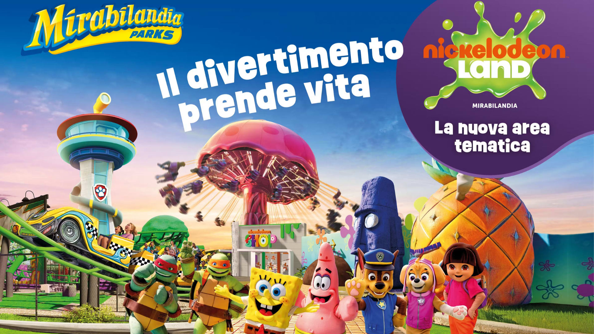 拉文纳MIRABILANDIA米拉比兰迪亚极速乐园免排队门票