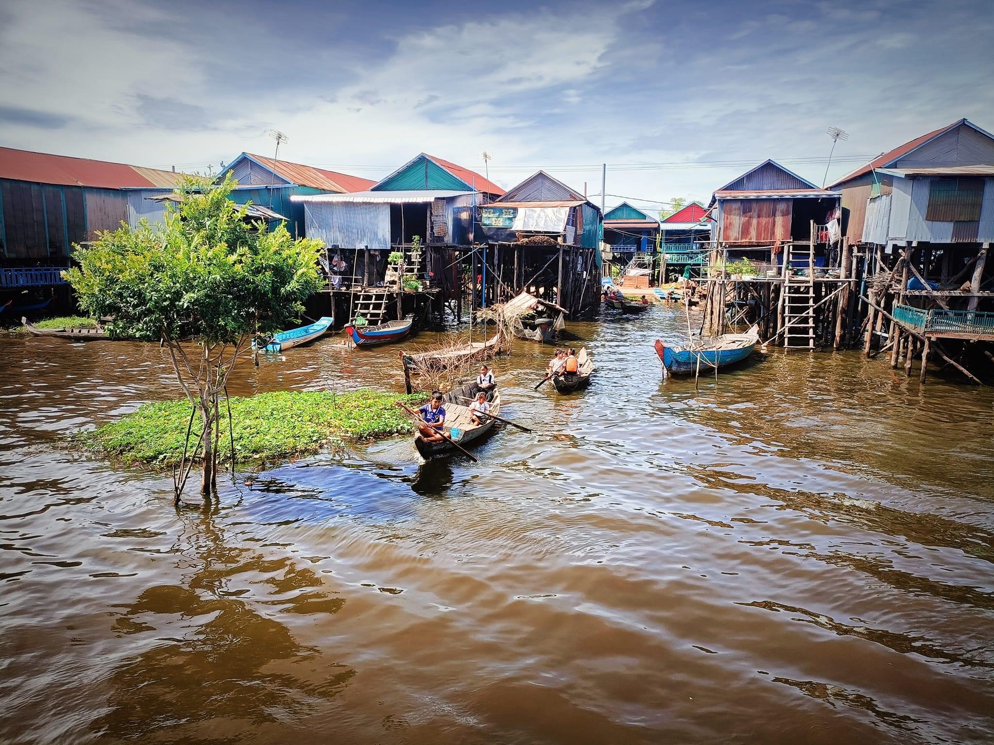 空邦鲁浮村夕阳之旅