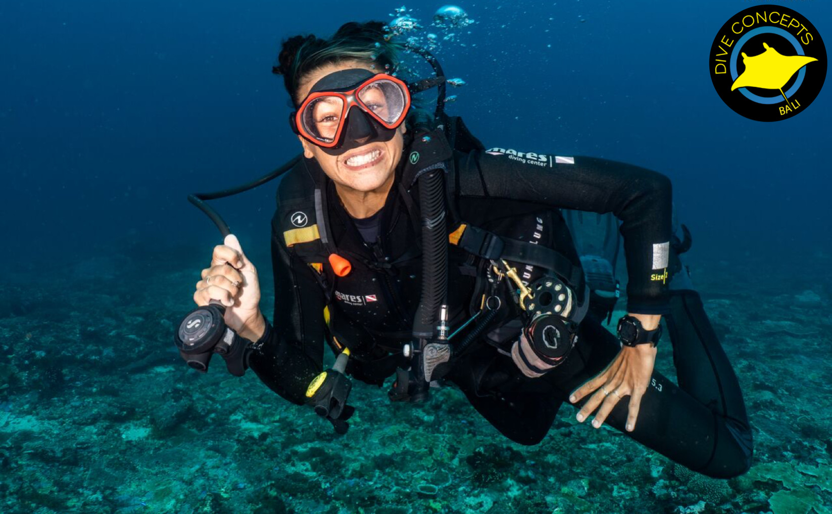 水肺潜水一日游 & Tulamben 3次潜水体验（巴厘岛Dive Concepts提供）