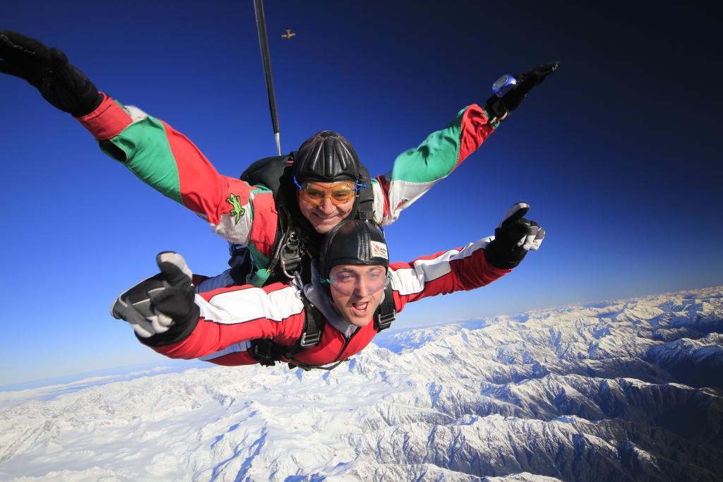 法兰士约瑟夫＆福克斯冰川高空跳伞体验