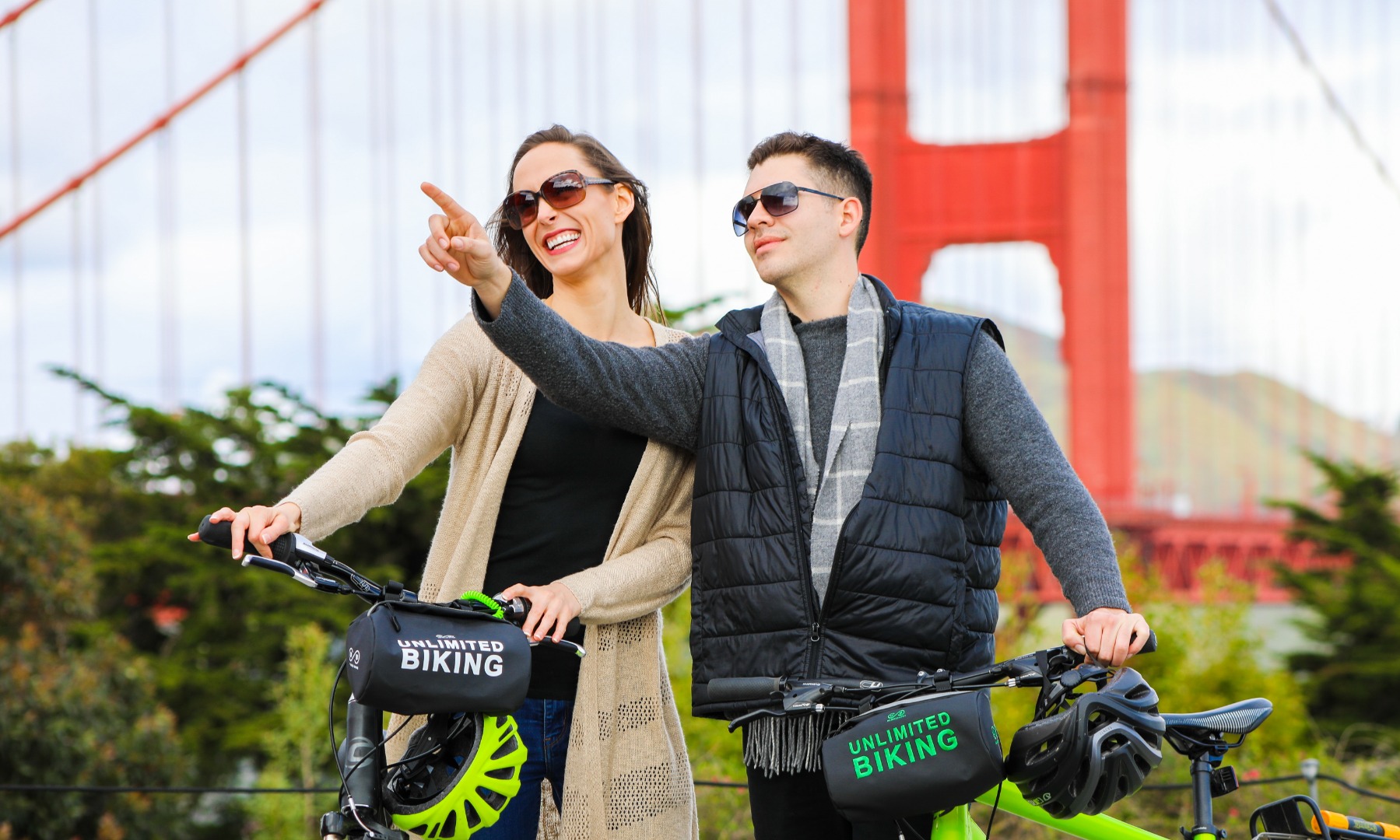 旧金山金门大桥自行车租借（Unlimited Biking 提供）