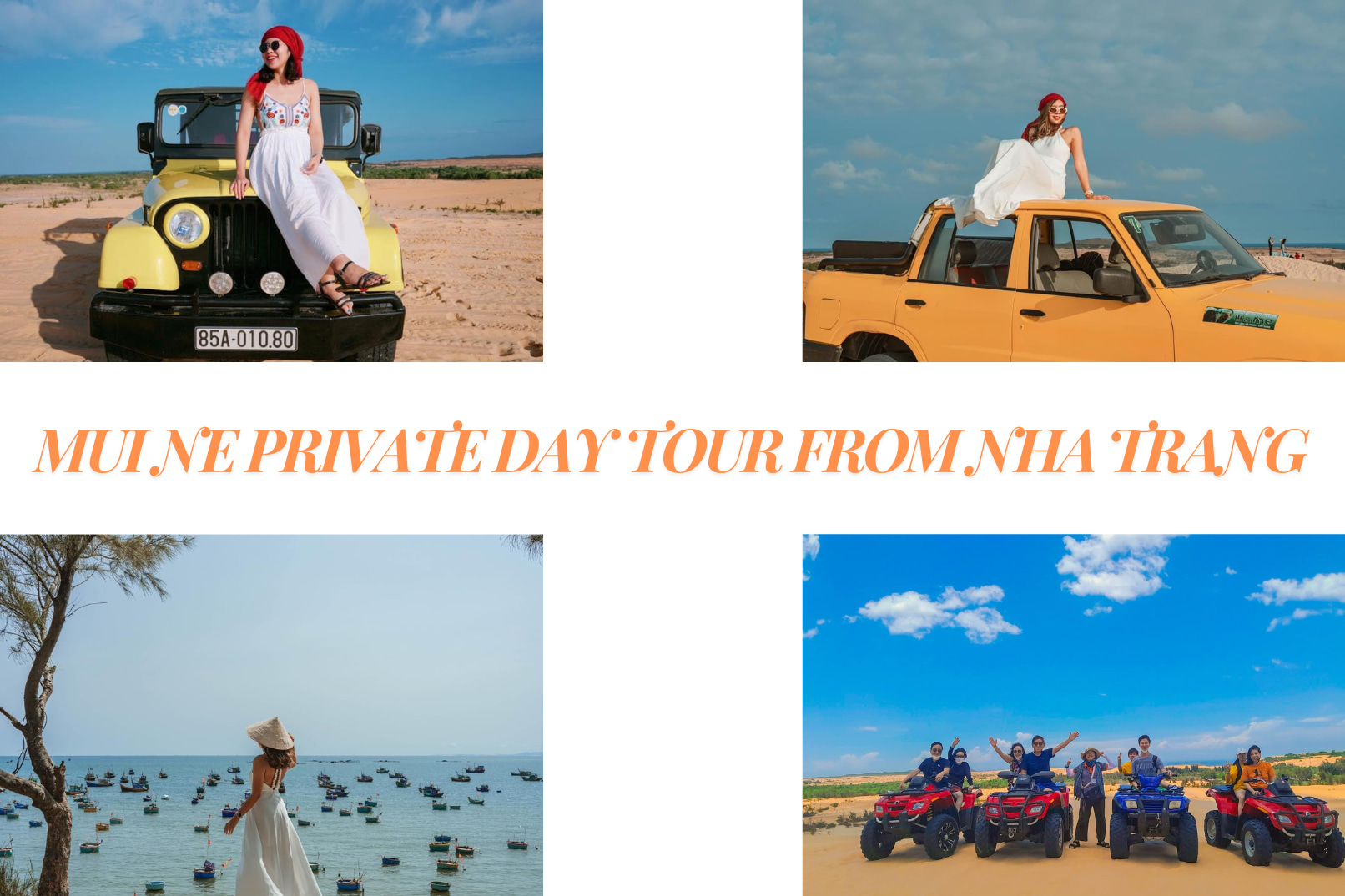 美奈 (Mui Ne) 日出日落芽庄 (Nha Trang) 出发私人一日游