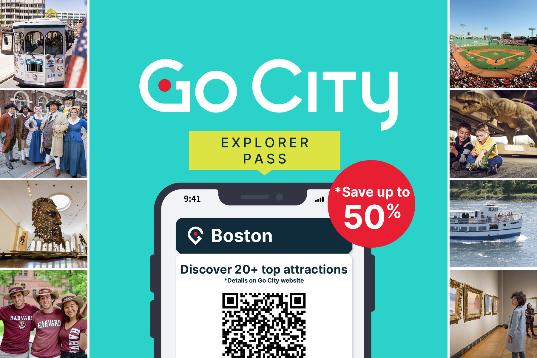 波士顿探索者通行证（Go City 提供）