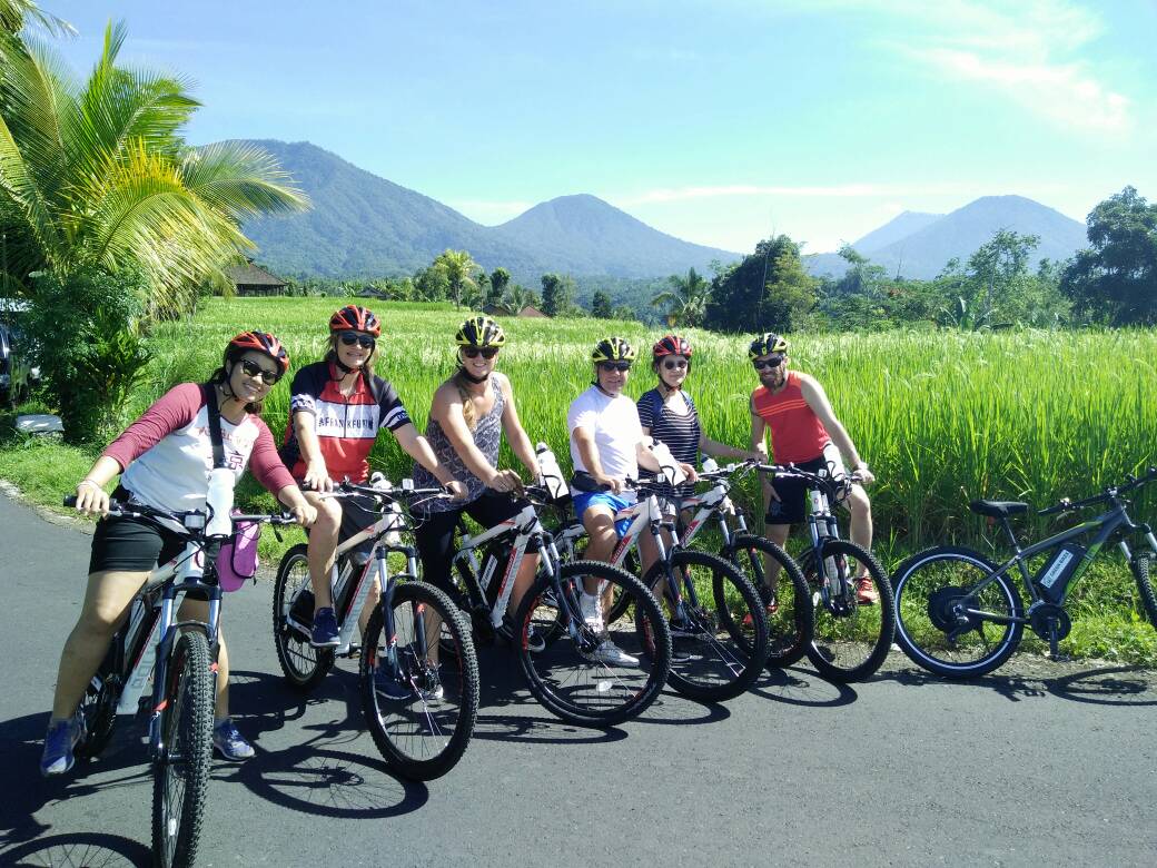 峇里岛 Jatiluwih 梯田电动自行车之旅