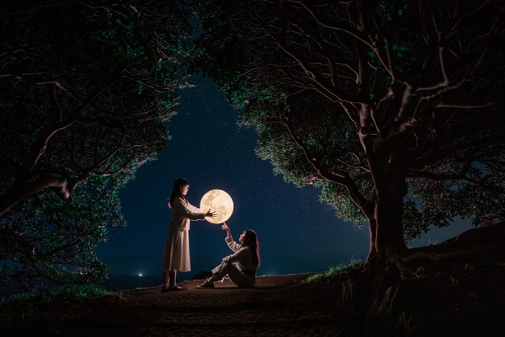 济州岛夜间拍摄体验