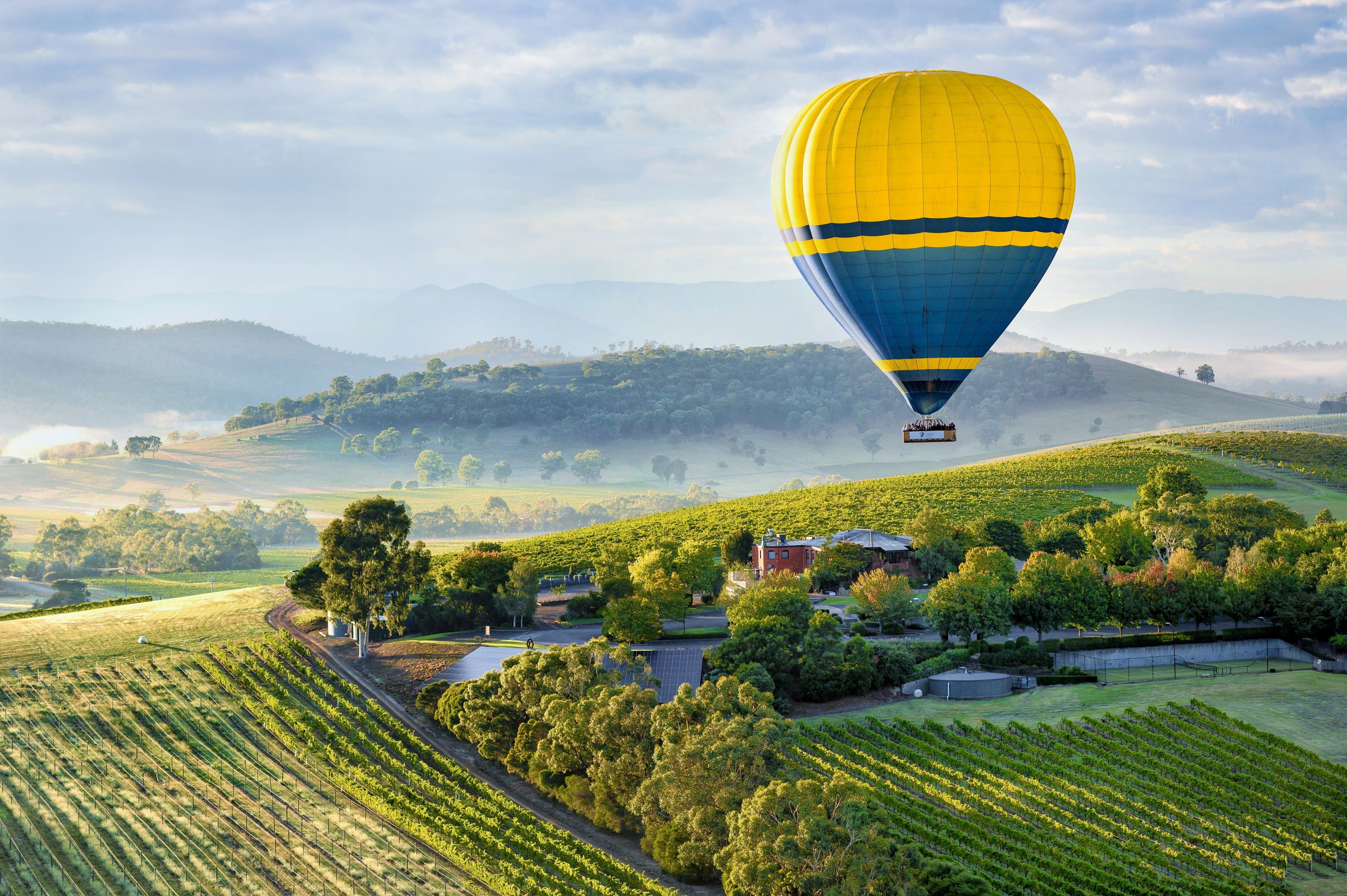 亚拉河谷热气球之旅（含墨尔本接送和照片）