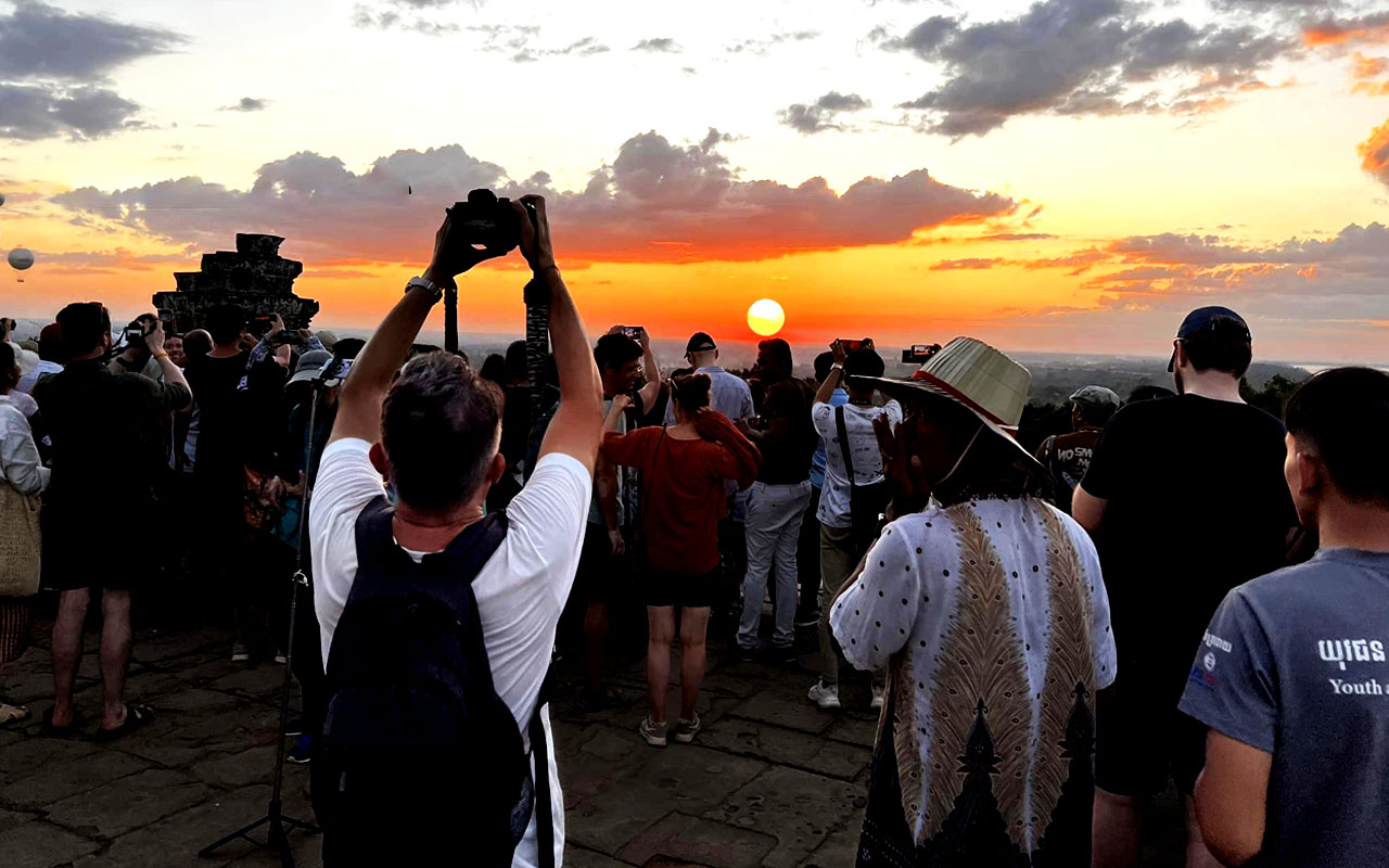 吴哥窟夕阳之旅