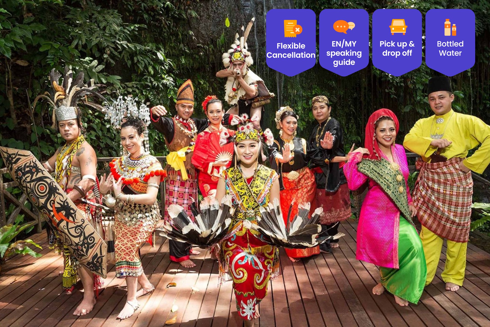 砂拉越文化村半日游（古晋出发）