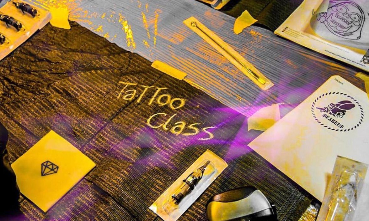 香港DIY纹身图案工作坊 | 纹身兴趣班 | 观塘