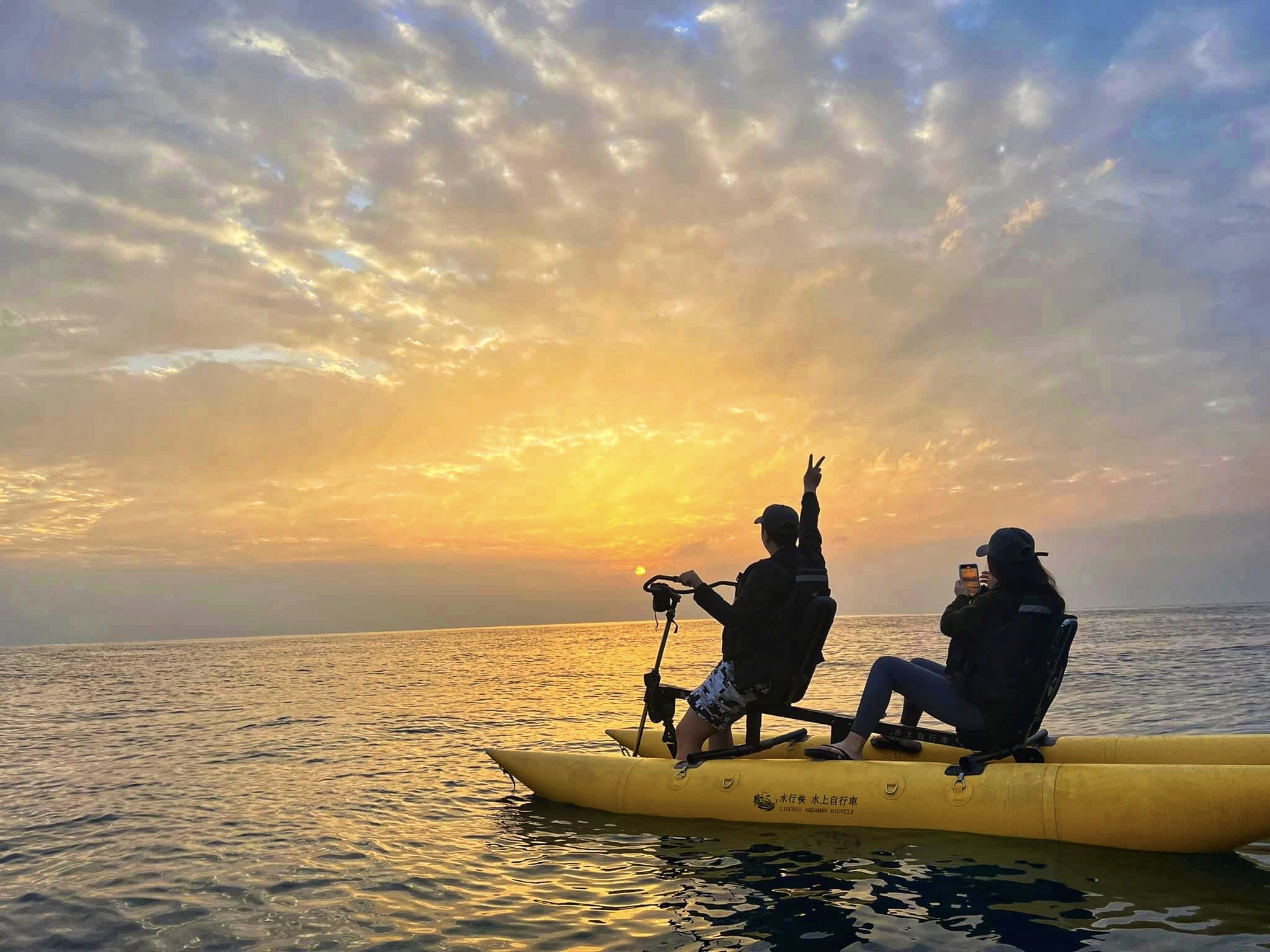 屏东｜小琉球水上自行车体验