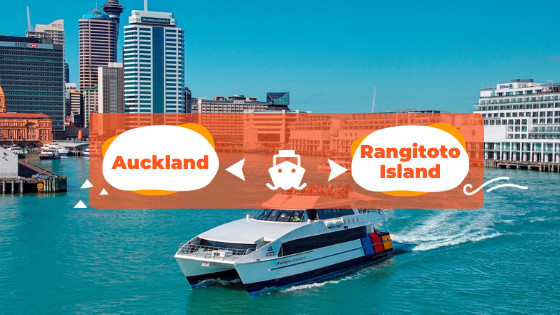 渡轮船票：奥克兰 - 朗伊托托岛
