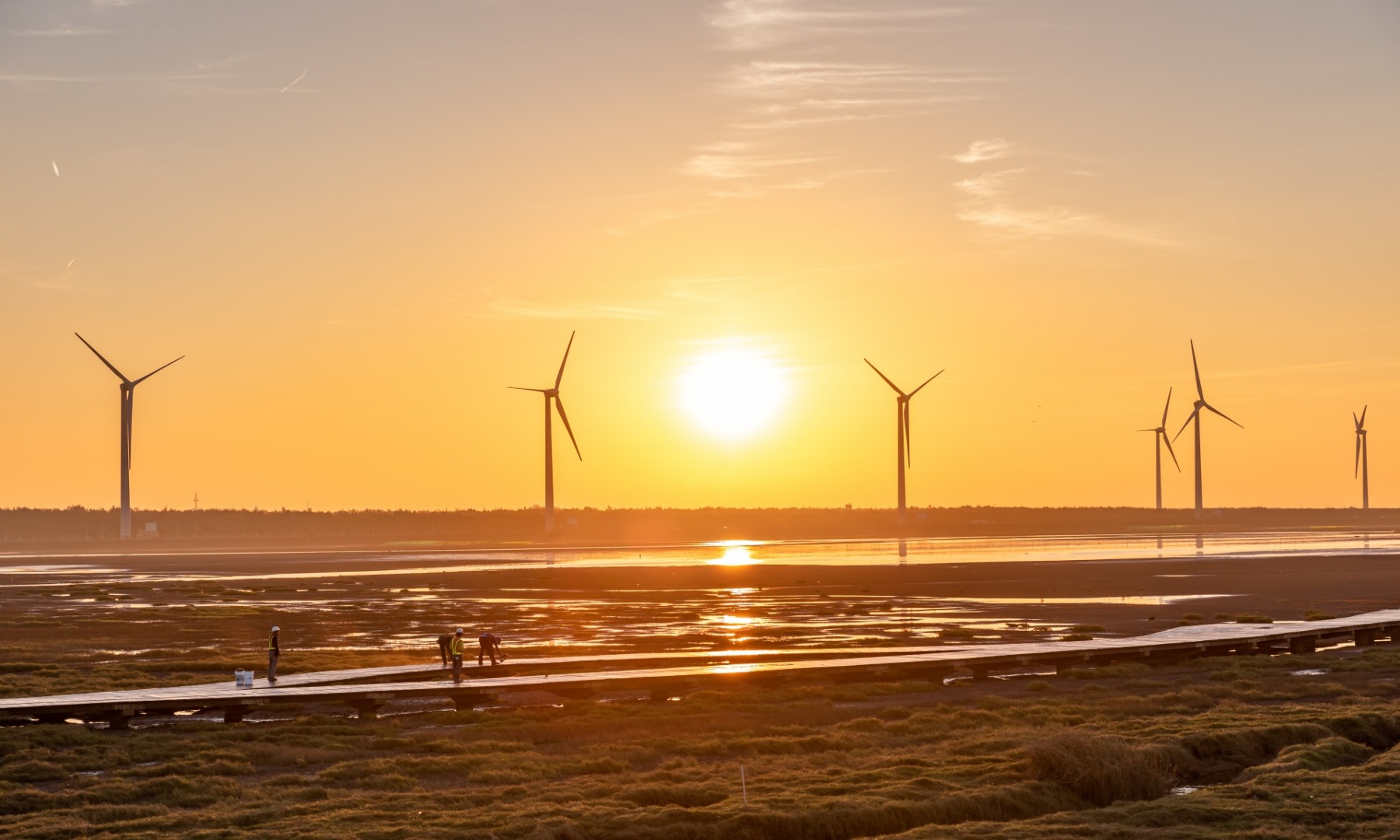 台中高美湿地 & 彩虹眷村半日游
