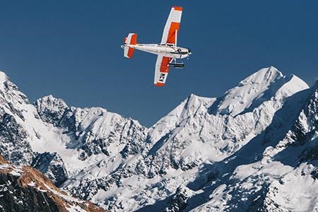 纽西兰库克山冰川景点观光飞行体验