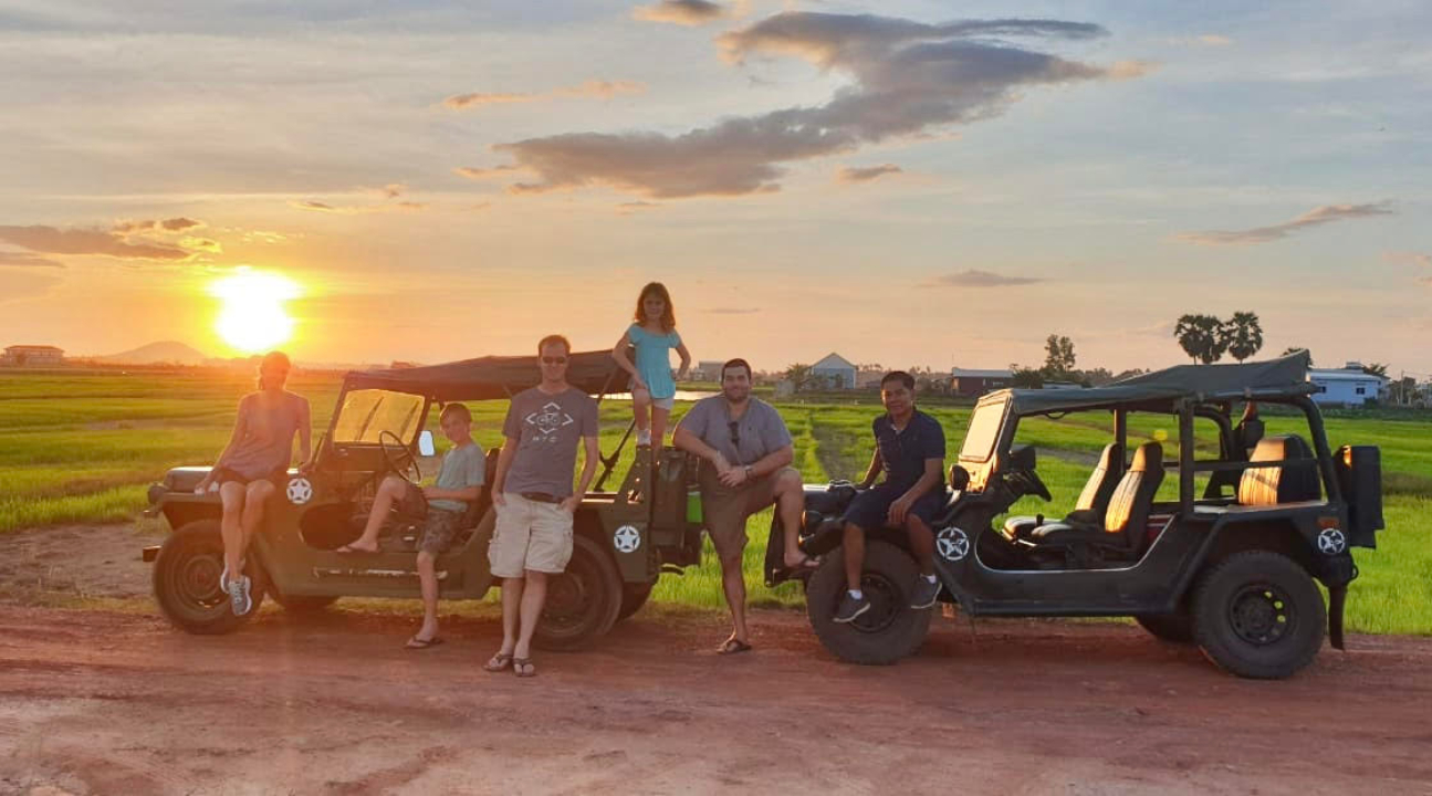 暹粒乡村私人吉普车之旅