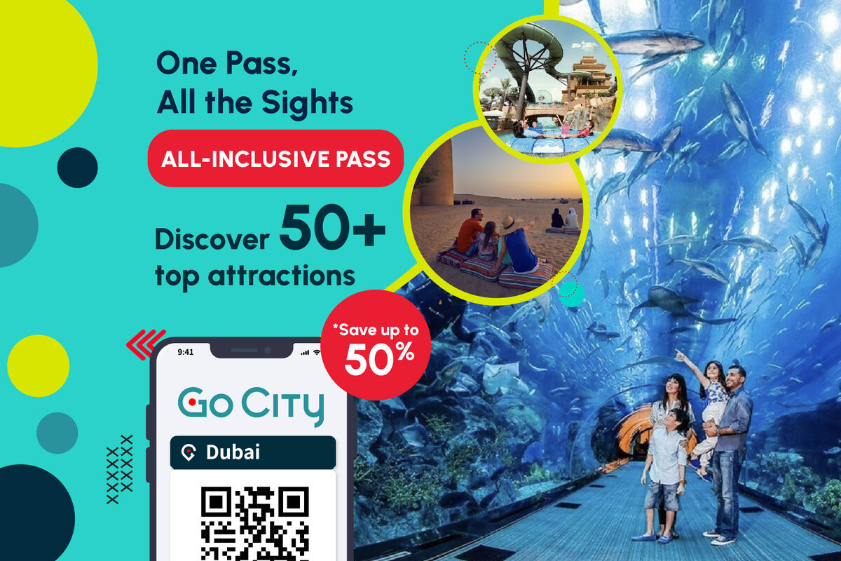 杜拜任玩景点通行证 ー Go City（2、3、4、5 或 7 天）