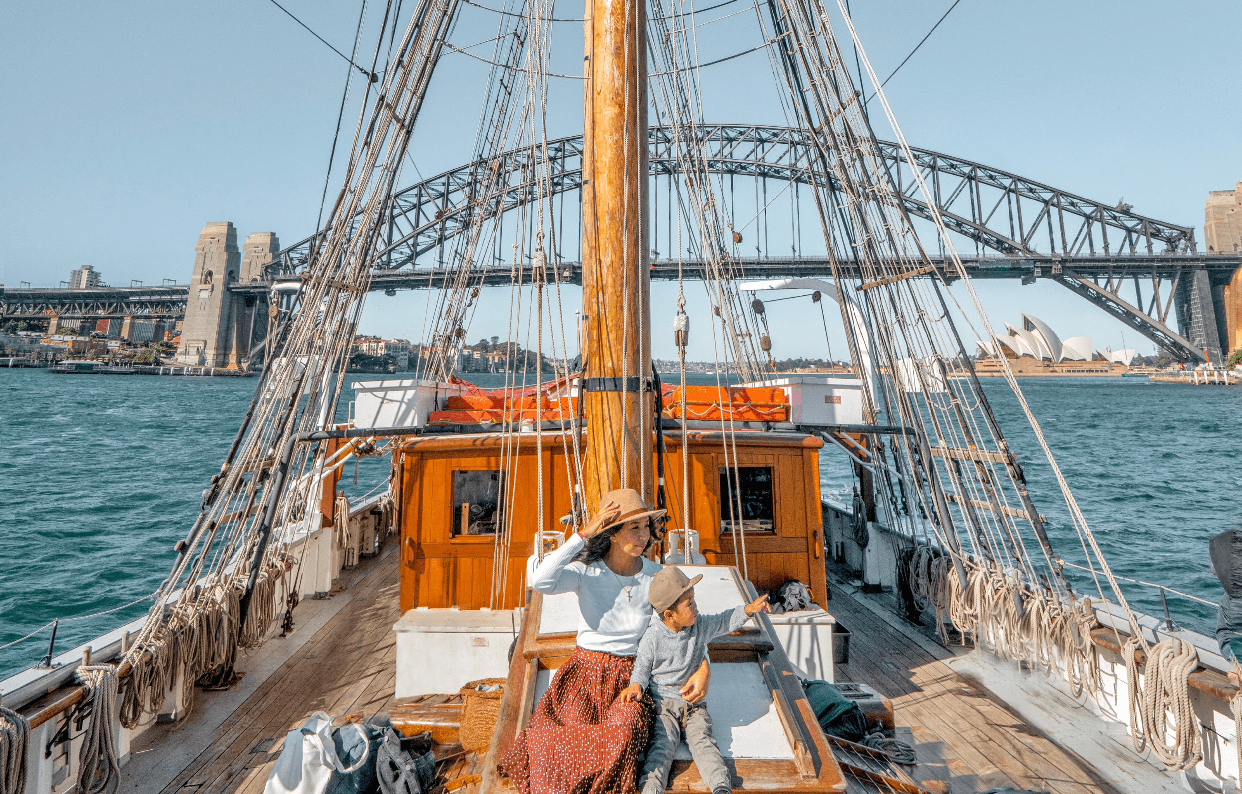 雪梨港高桅船午餐游船之旅（可选桅杆攀登体验）