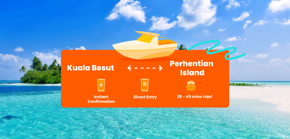 共乘渡轮接送 停泊岛 - Kuala Besut 码头