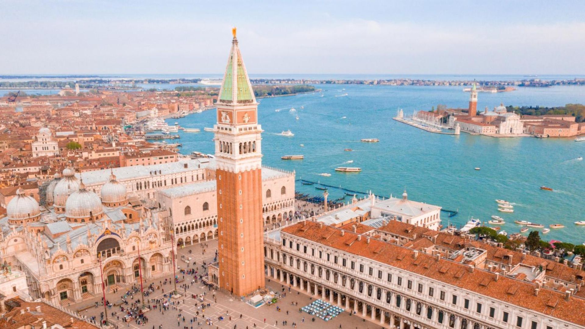 圣马可大教堂和威尼斯城市徒步之旅 