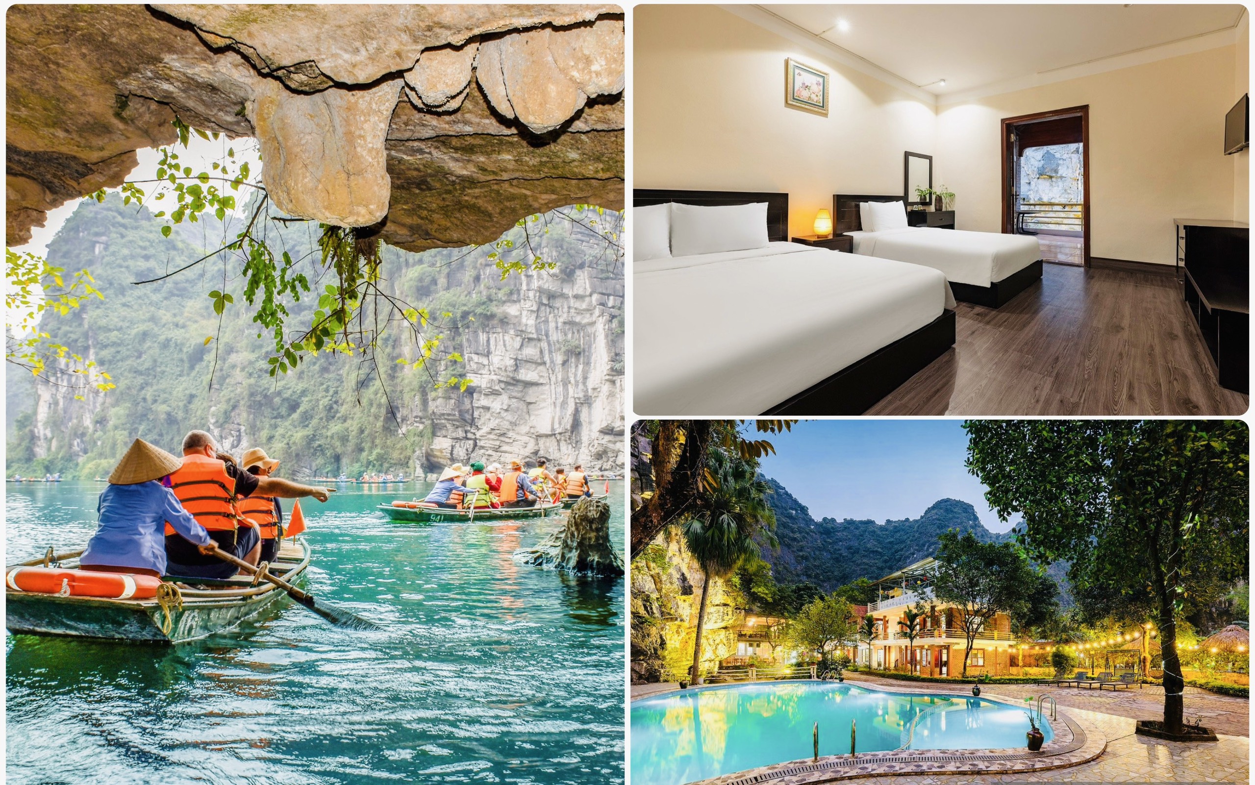 2天1夜 宁平 & 华闾 & 三谷 & Trang An自然景区探索之旅（河内出发）