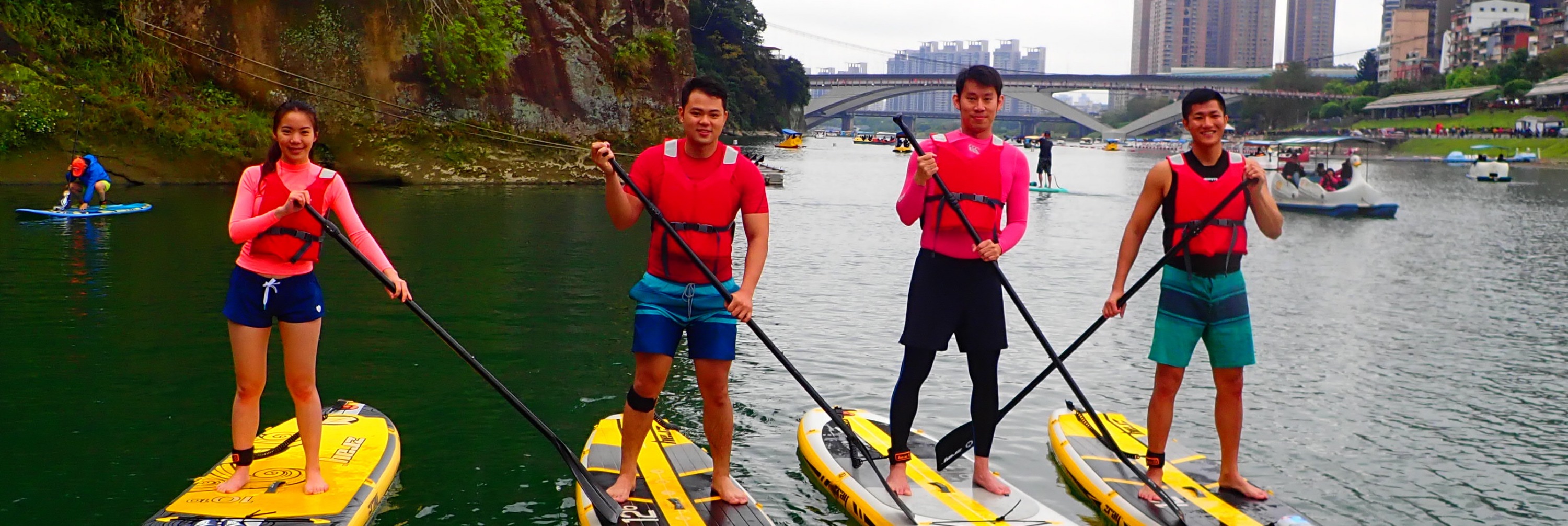 台北｜碧潭风景区SUP立桨体验