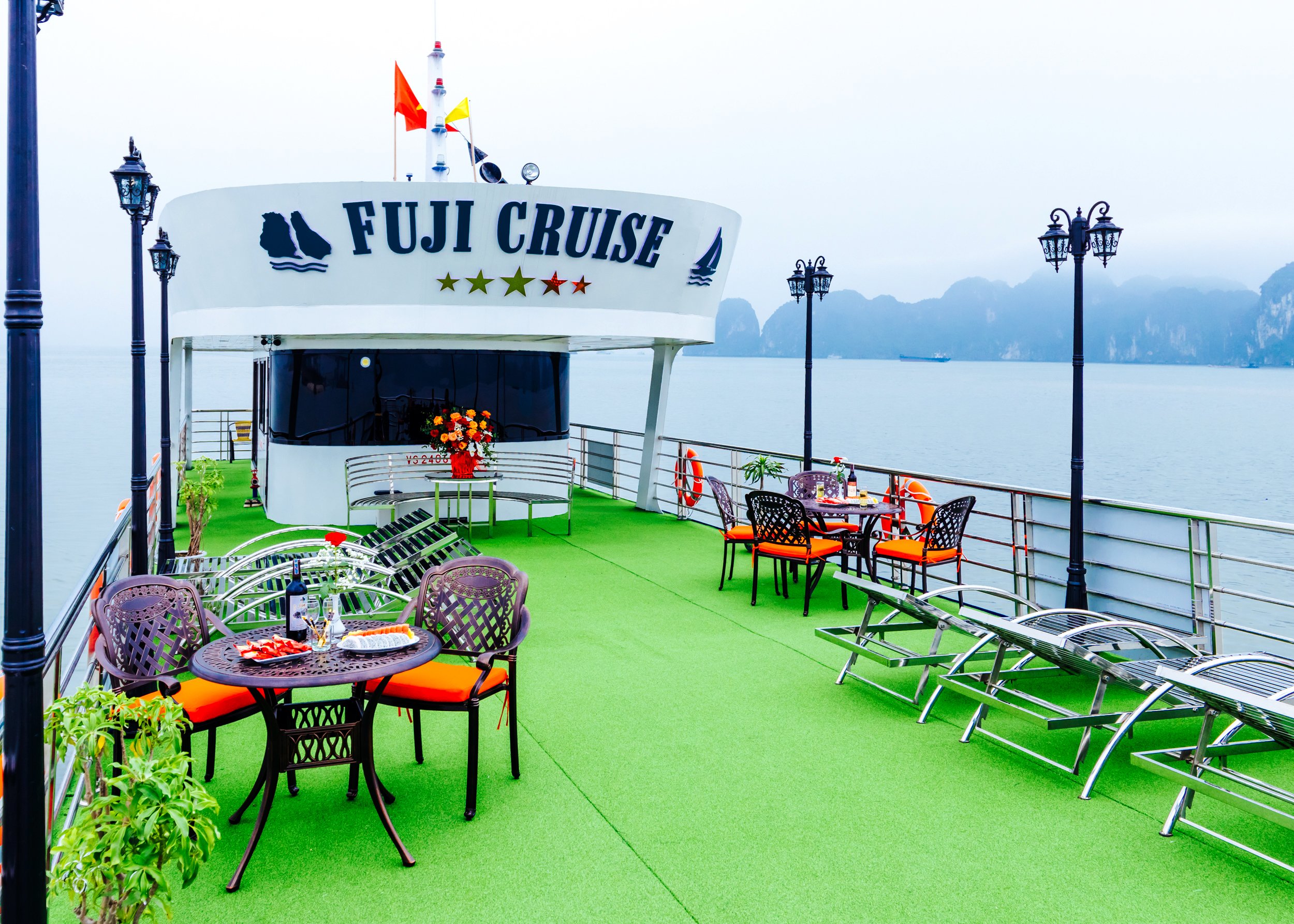 【路线2】下龙湾富士邮轮巡航之旅（含日语导游）