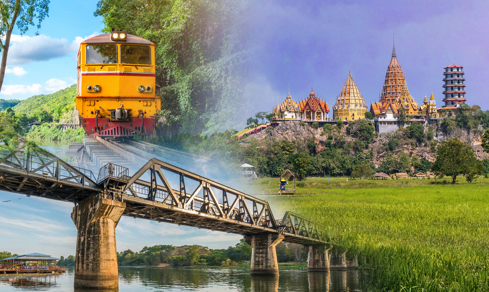 北碧府2天1夜私人游（含住宿）- 曼谷出发