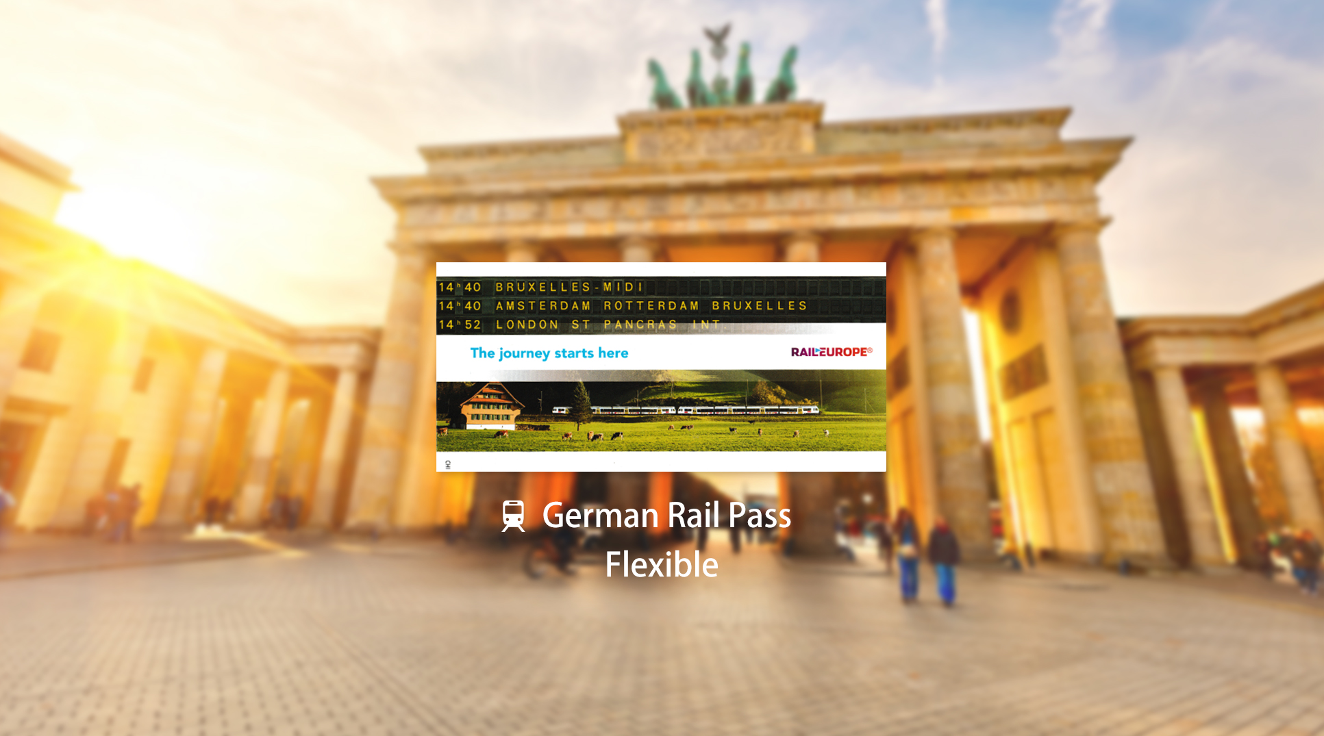 Eurail 欧铁德国火车通行证