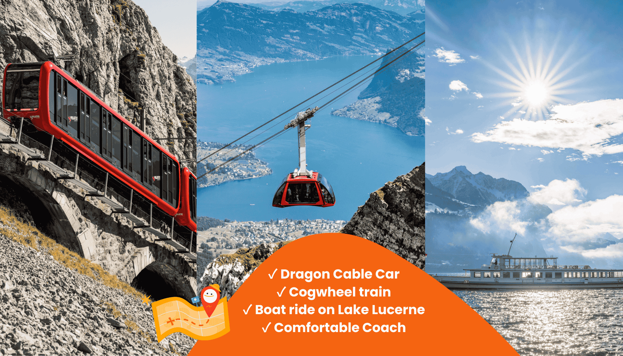 皮拉图斯山金色环游导览