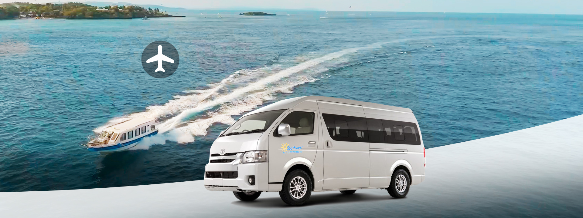 卡利博国际机场（KLO）往长滩岛包车接送