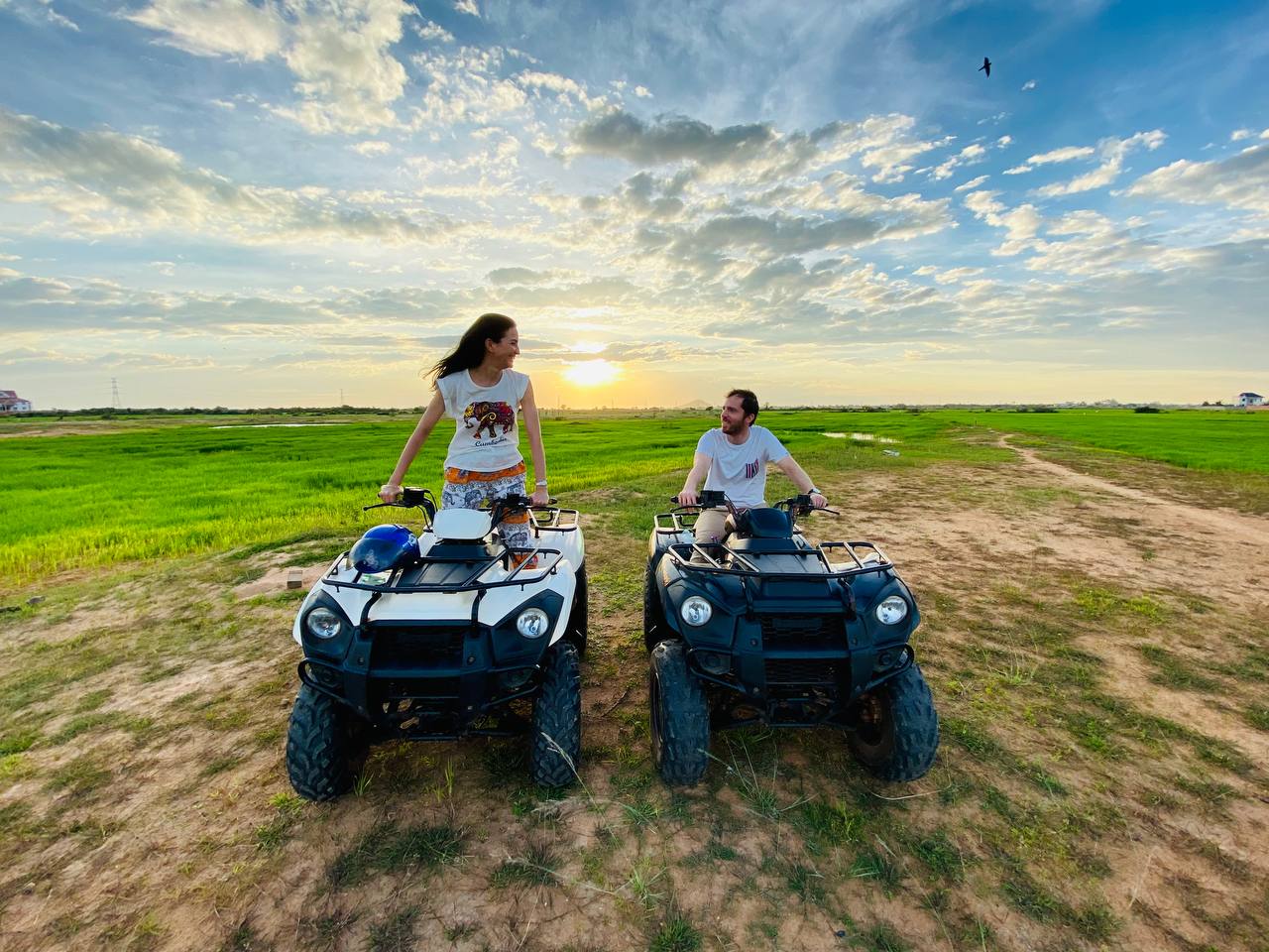 暹粒四轮电单车探险之旅