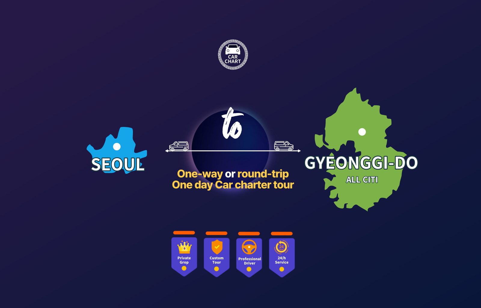 京畿道包车游览