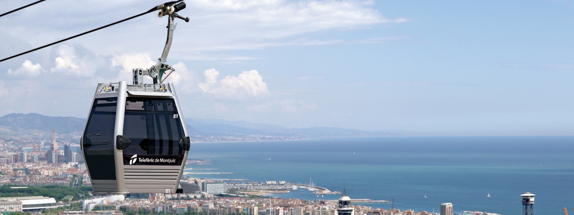 巴塞隆纳蒙特惠奇山缆车票