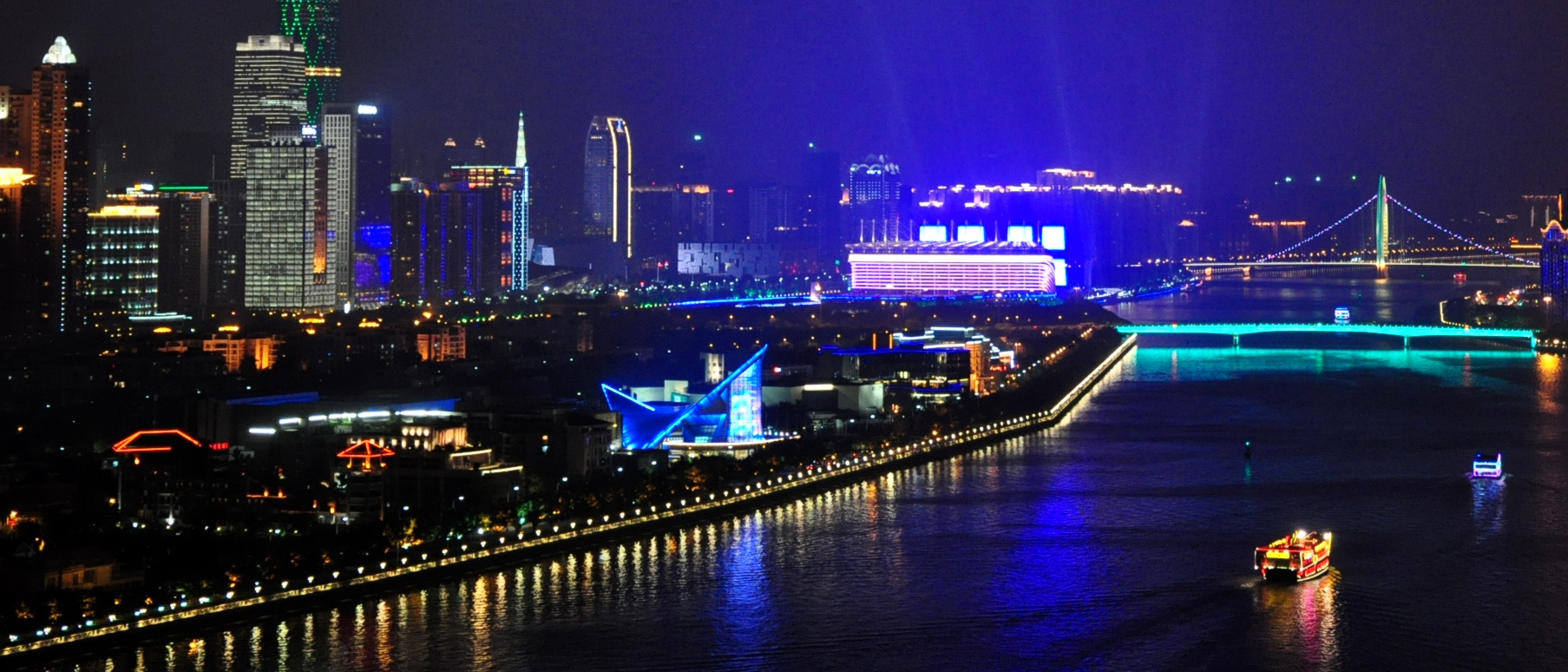 广州珠江夜游（海心沙码头上船）