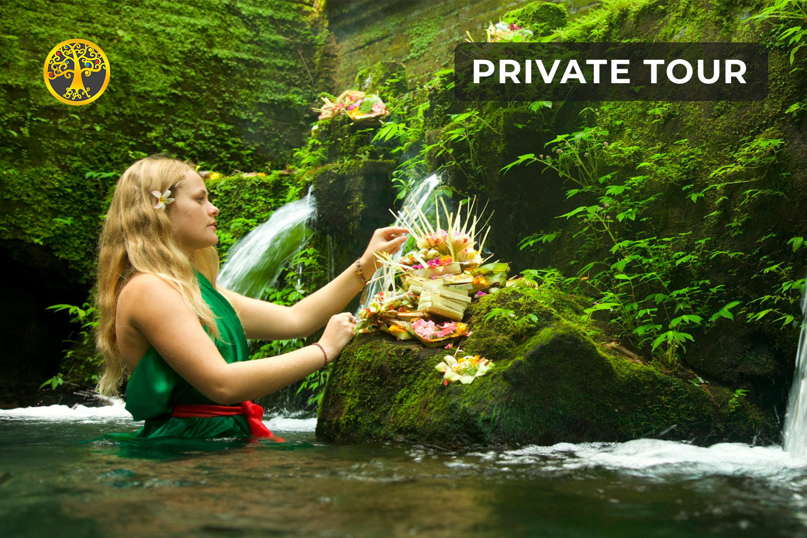 峇里岛圣泉寺净身＆丛林荡秋千私人一日游