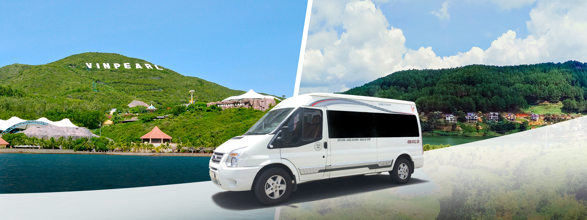 共乘城市交通 芽庄至大叻巴士接送（单程 / 往返） 