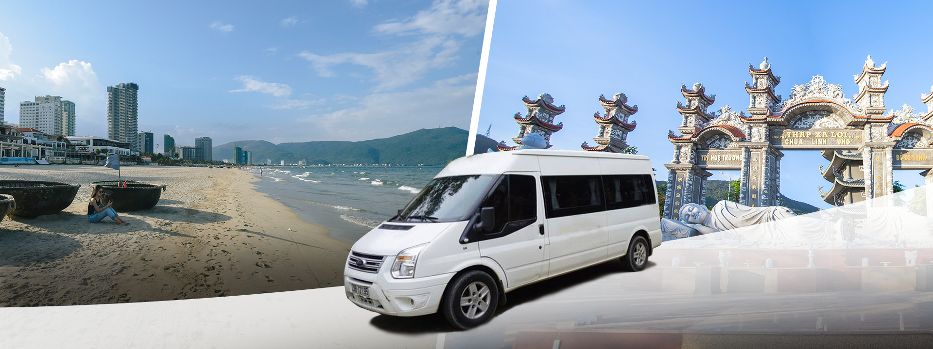 岘港 - 顺化共乘巴士接送