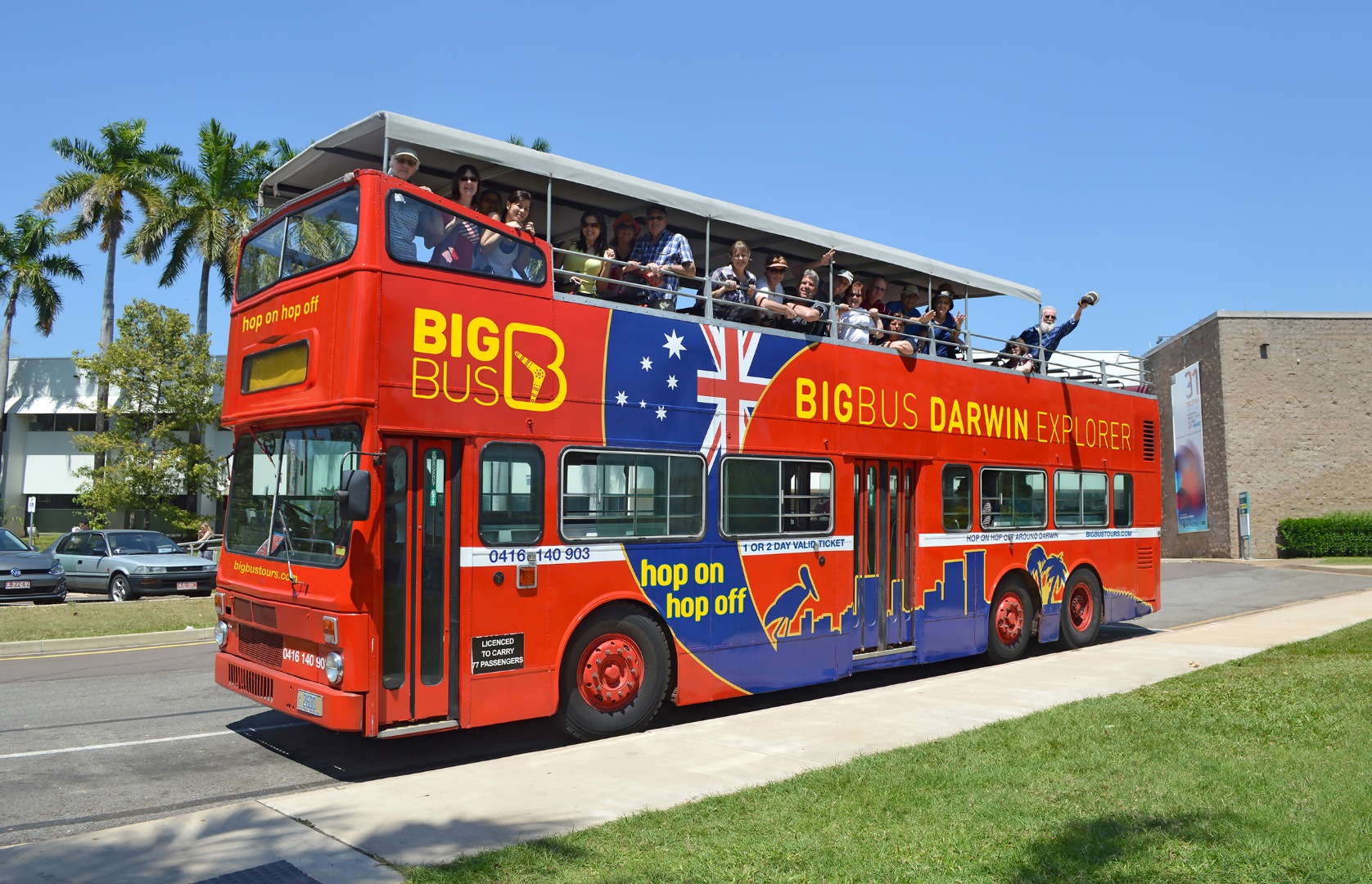 达尔文 Big Bus 随上随下观光巴士之旅（敞蓬）