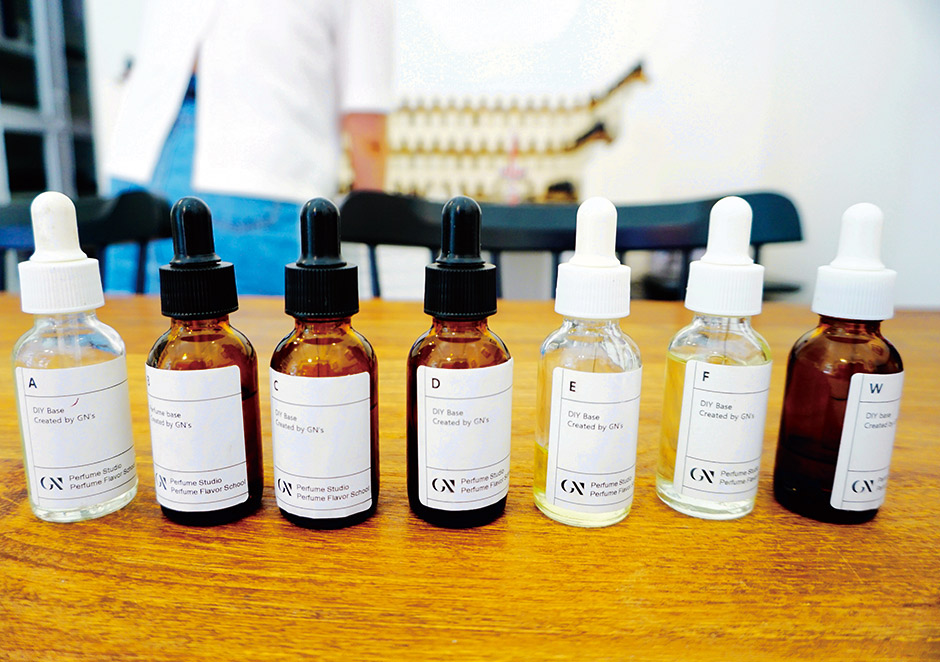 首尔个人香水制作体验（GN Perfume Studio 提供）