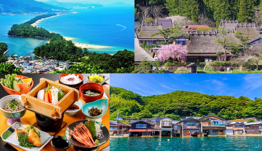 美山茅草屋之里＆伊根湾游船＆天桥立之旅（大阪出发）