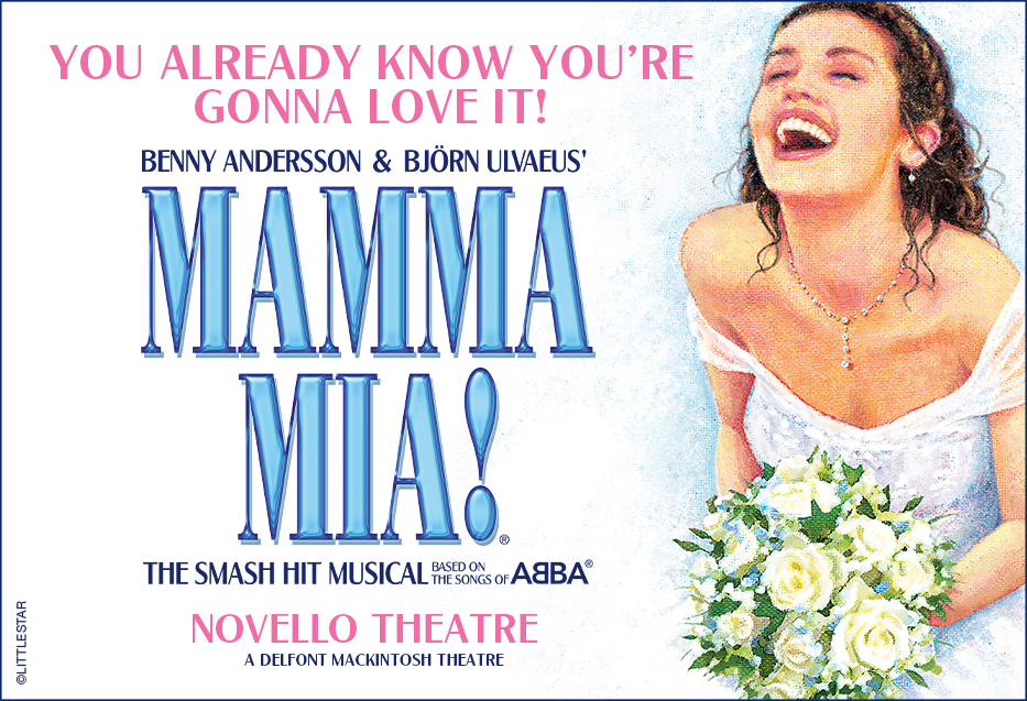 伦敦《妈妈咪呀！》音乐剧门票