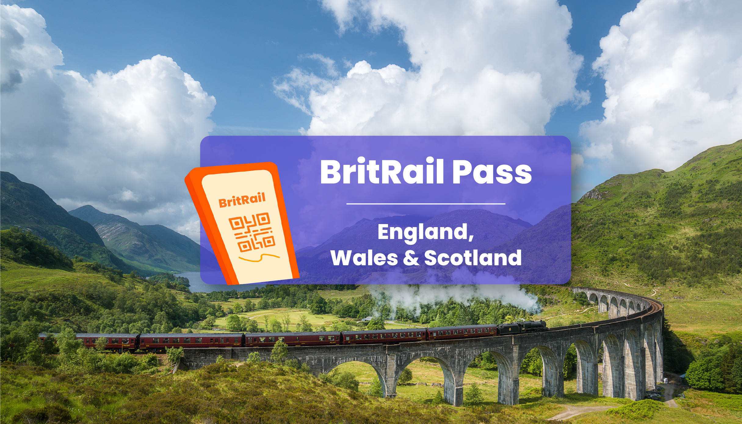 BritRail 英国铁路通行证（英格兰＆威尔斯＆苏格兰）