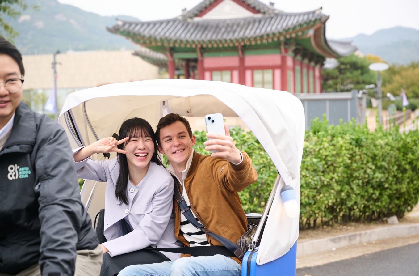 首尔人力三轮车之旅