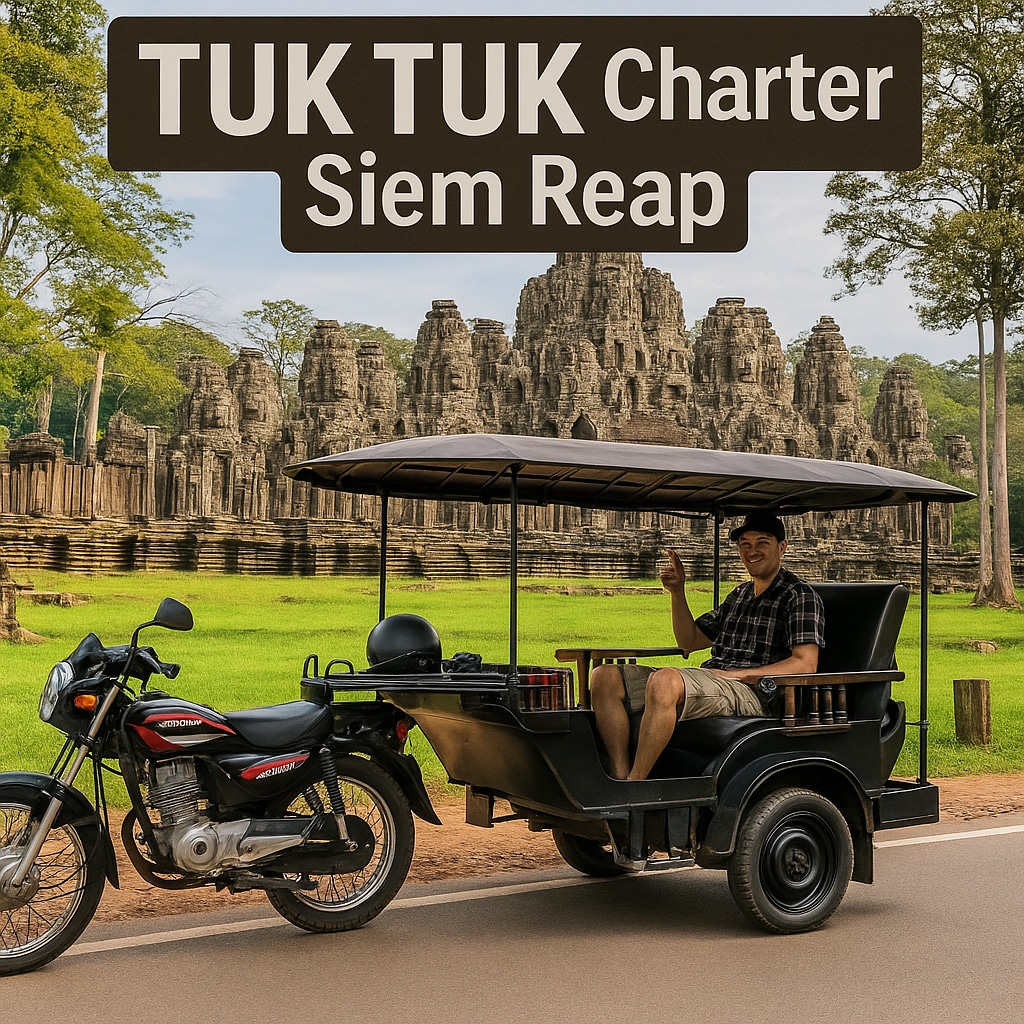 暹粒Tuk-Tuk嘟嘟车私人包车