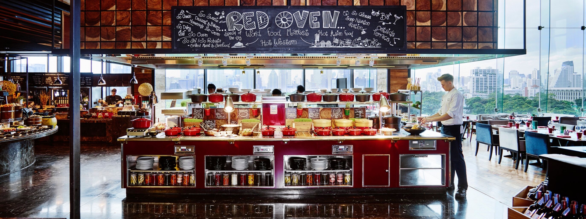 曼谷索菲特酒店Red Oven餐厅自助餐