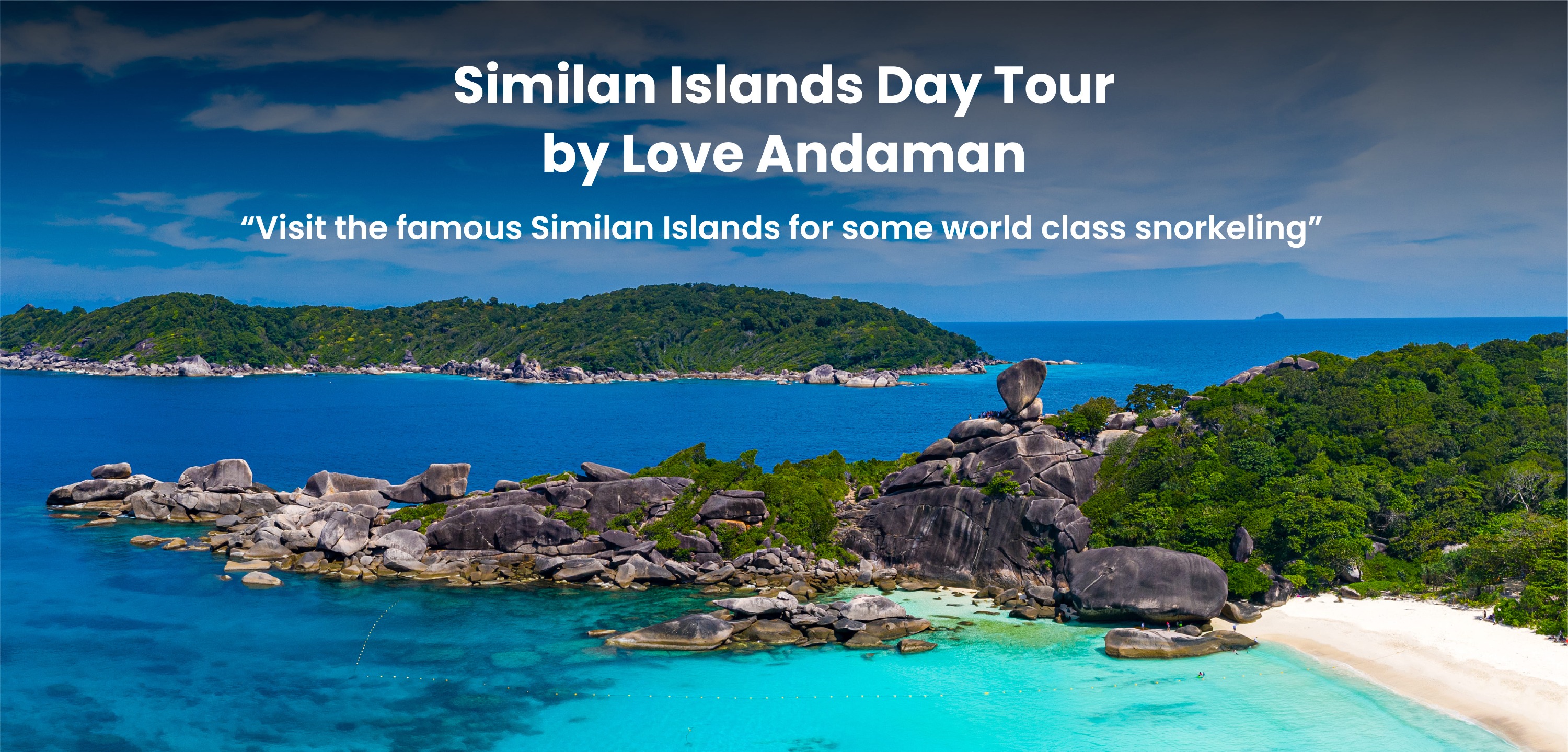 斯米兰群岛一日游（Love Andaman提供）