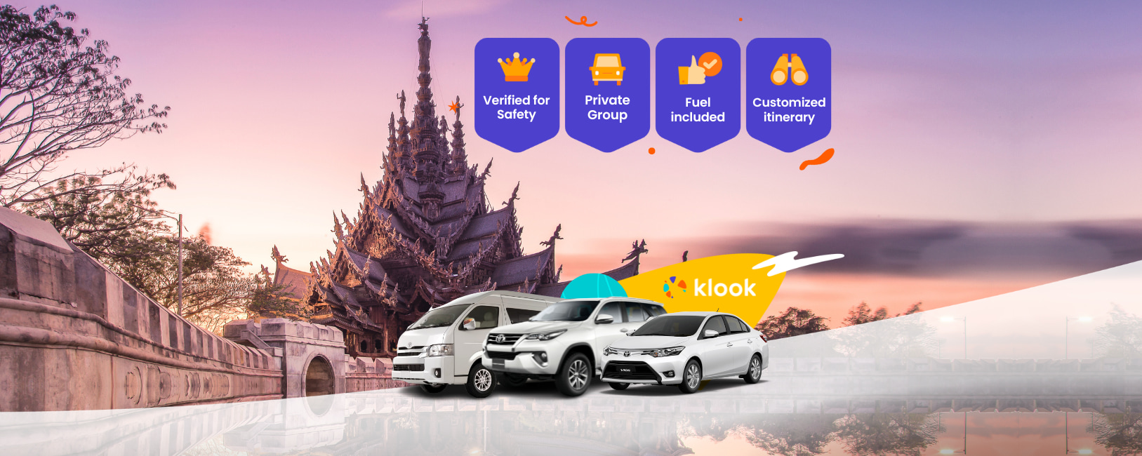 曼谷＆芭达雅包车游览（Green Mango Holiday 提供）